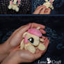 Tiny Fluttershy - kitten-sized plush pony