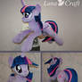 Twilight Sparkle BIG plush - MLP handmade plushie