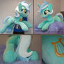 Lyra life-size plushie