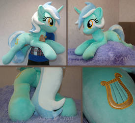 Lyra life-size plushie