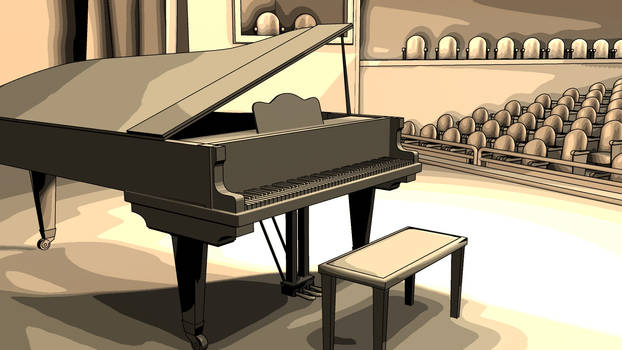 Piano Opera Dessin