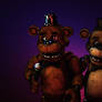 C4D FNAF POSTER: Freddy Fazbear