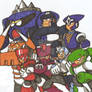 Robot Masters ATTACK!!!!