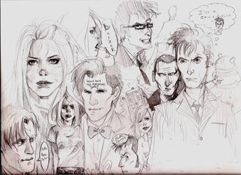 Doctor Who Sketches