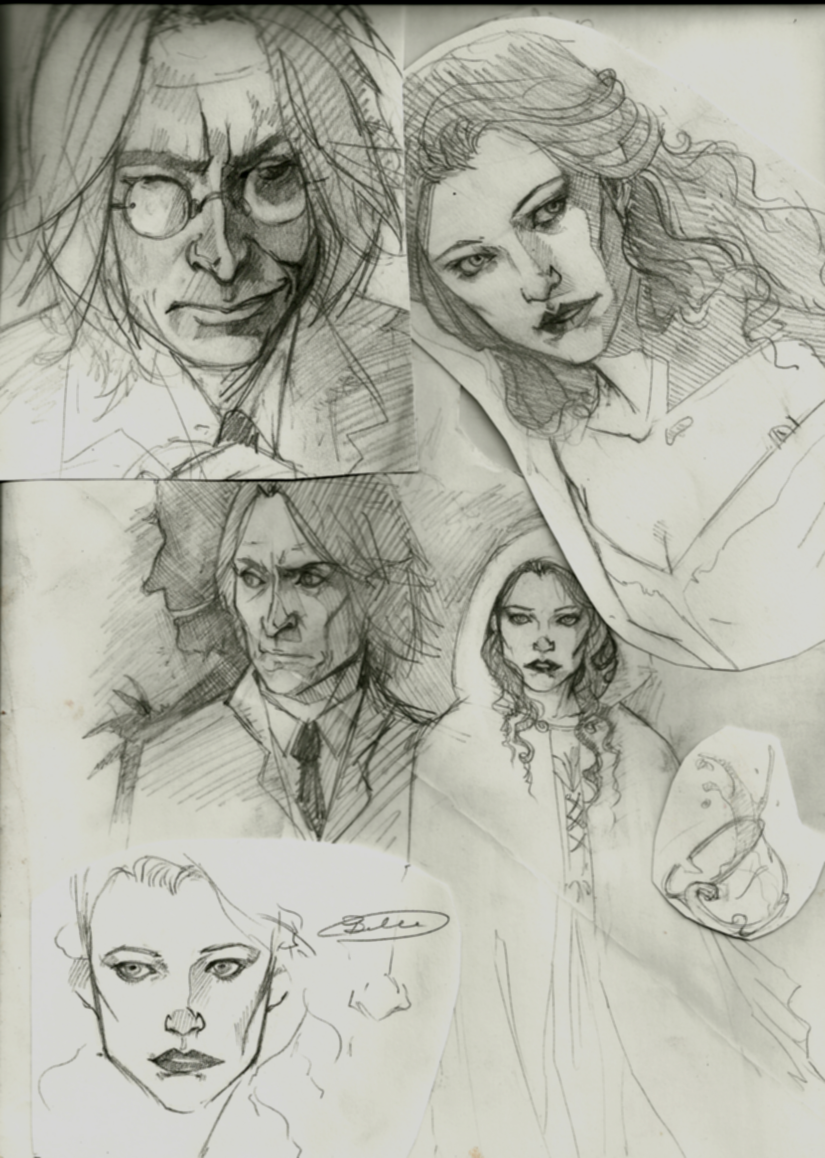 Rumbelle sketches