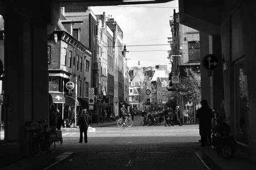 Amsterdam in Black and White