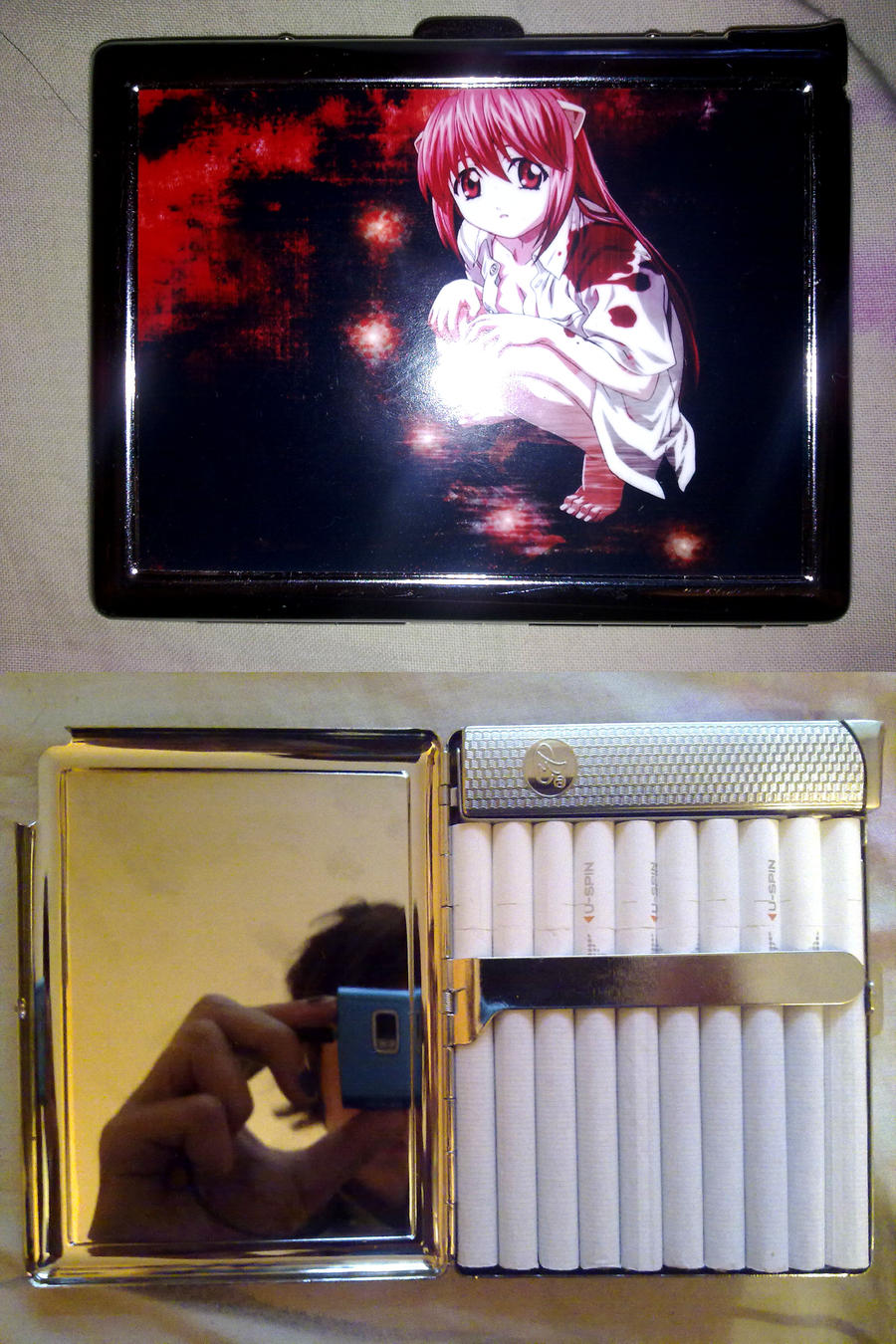 'Elfen Lied' Cigarette Case