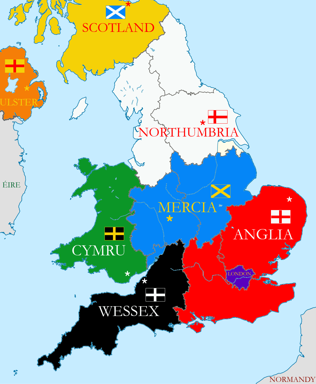 Devolved Britain by Azzolubianco on DeviantArt