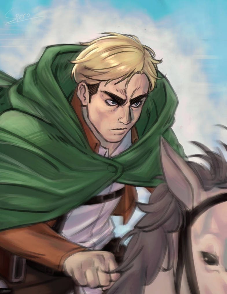 Erwin Smith fanart by Spero-Manga on DeviantArt