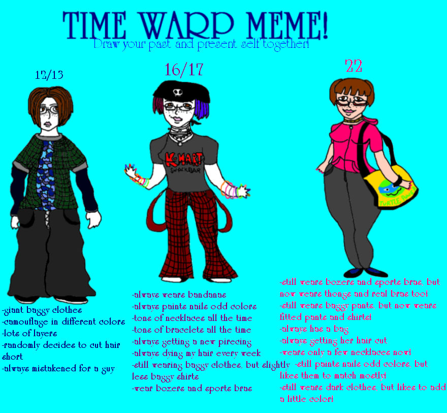 time warp meme by Riyuu-Inhumed on DeviantArt