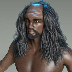 Klingon Head/Hair WIP by cwag68