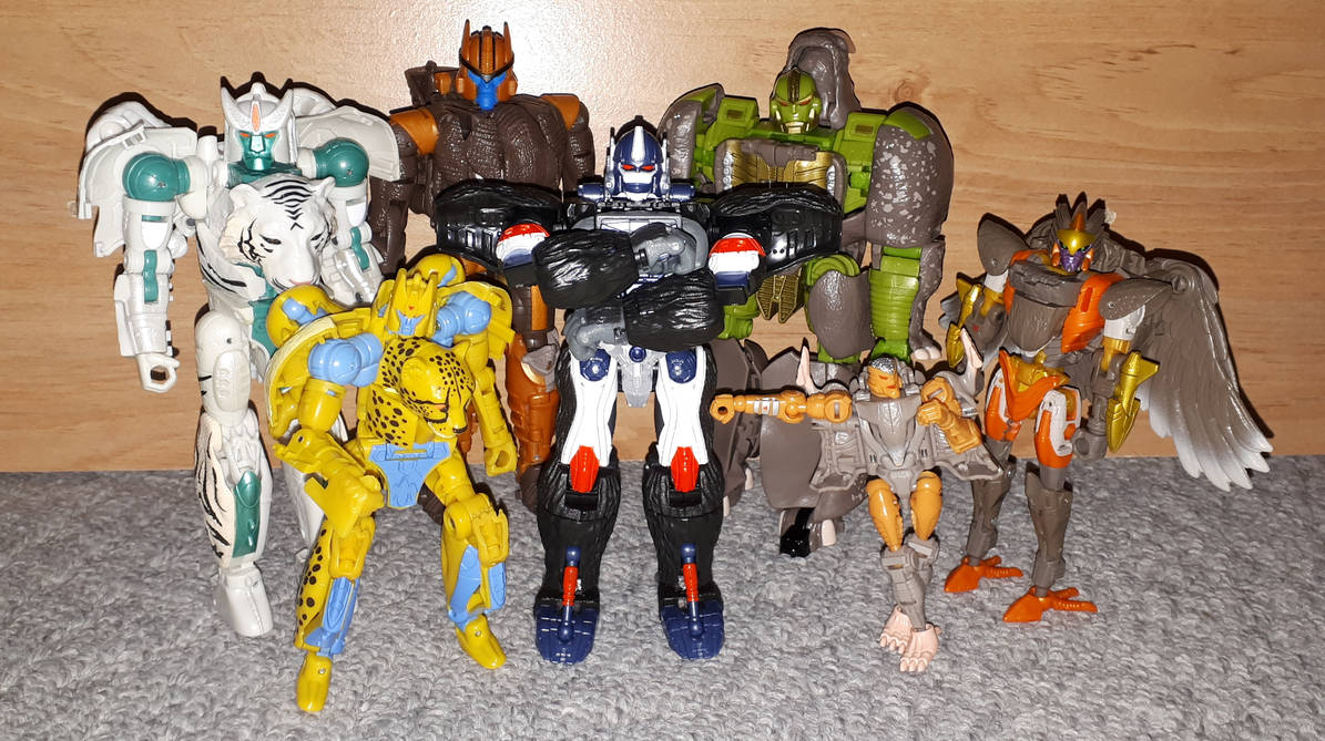 Maximal Combiners Beast Wars Maximals Hasbro Transformers Beast Wars Deluxe Airazor
