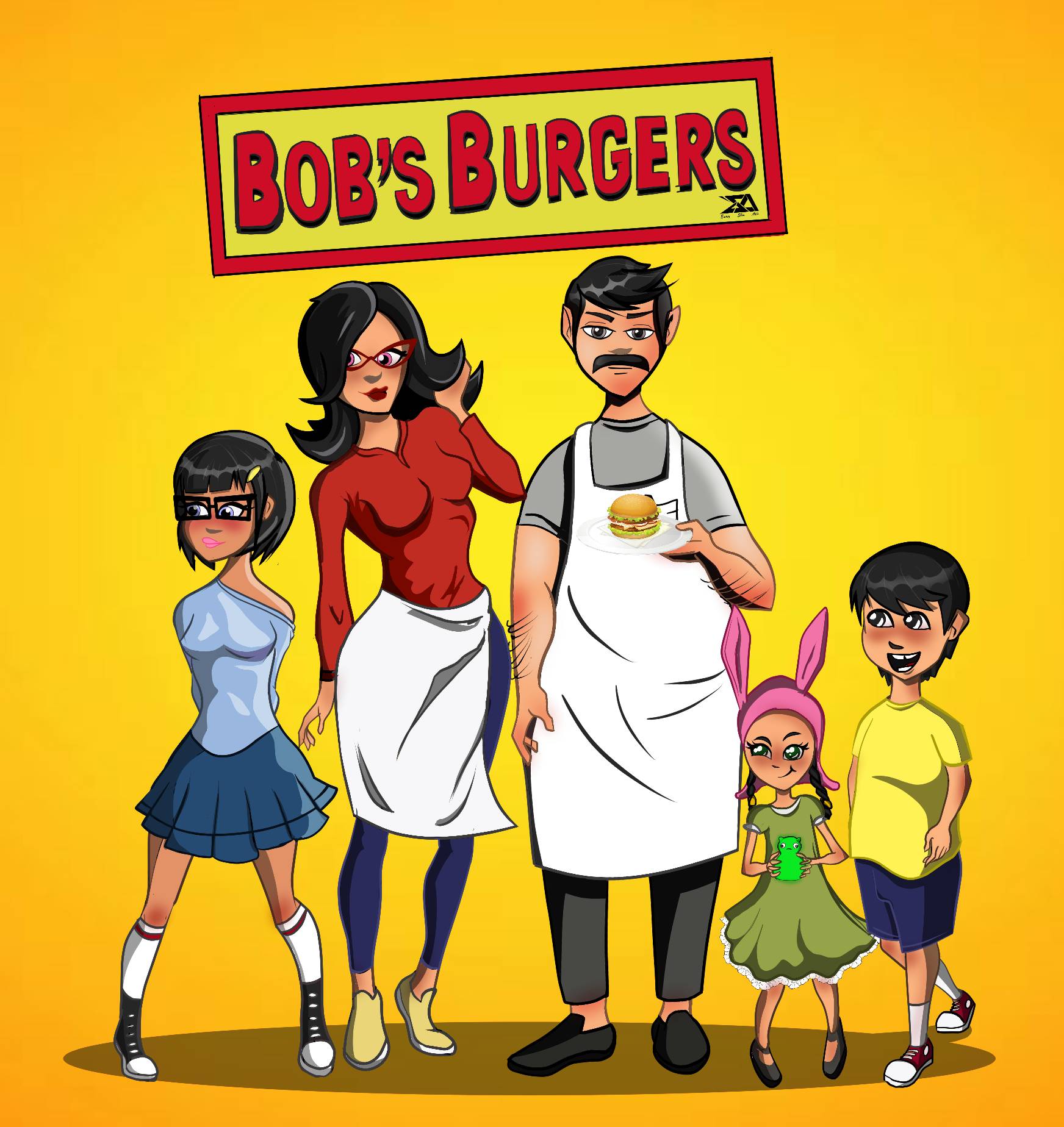 Bobs Burgers Fanart By Emmyshinarts On Deviantart
