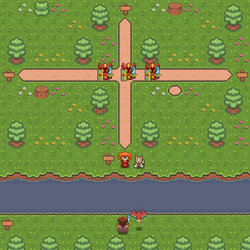 Grass land RPG mock-up :3