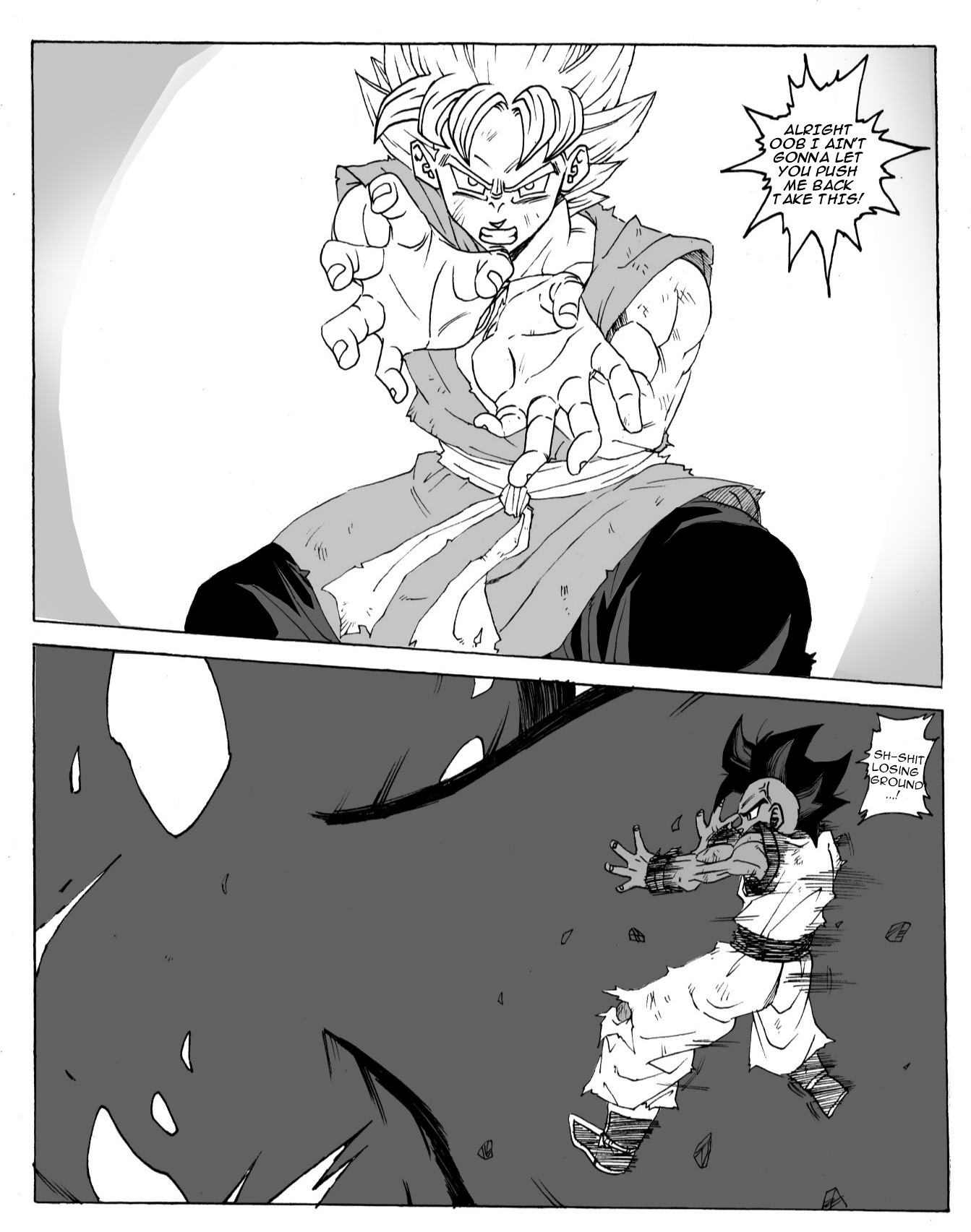 Dragon Ball Super: Bebi Arc Episode 1: Page 1 by KevinBeaver on DeviantArt