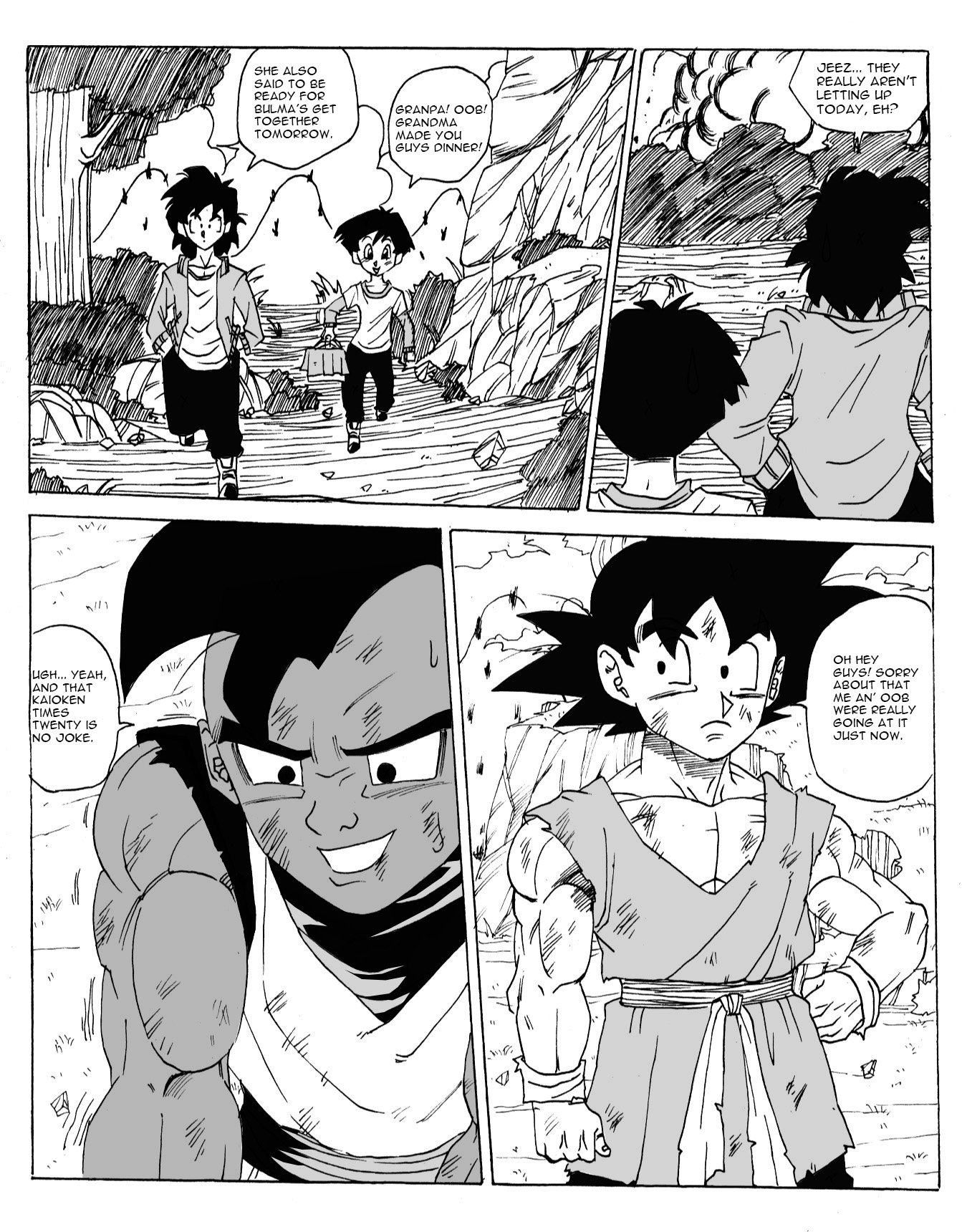 Dragon Ball Super: Bebi Arc Episode 1: Page 1 by KevinBeaver on DeviantArt