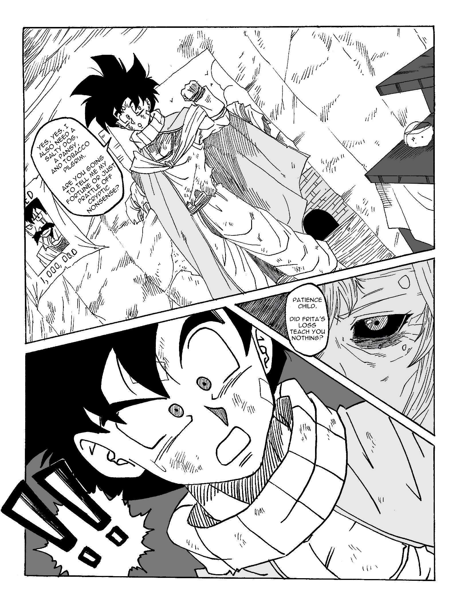 Dragon Ball Super: Bebi Arc Episode 1: Page 1 by KevinBeaver on DeviantArt