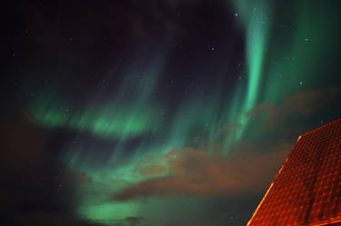 On a sub zero November night in Iceland....