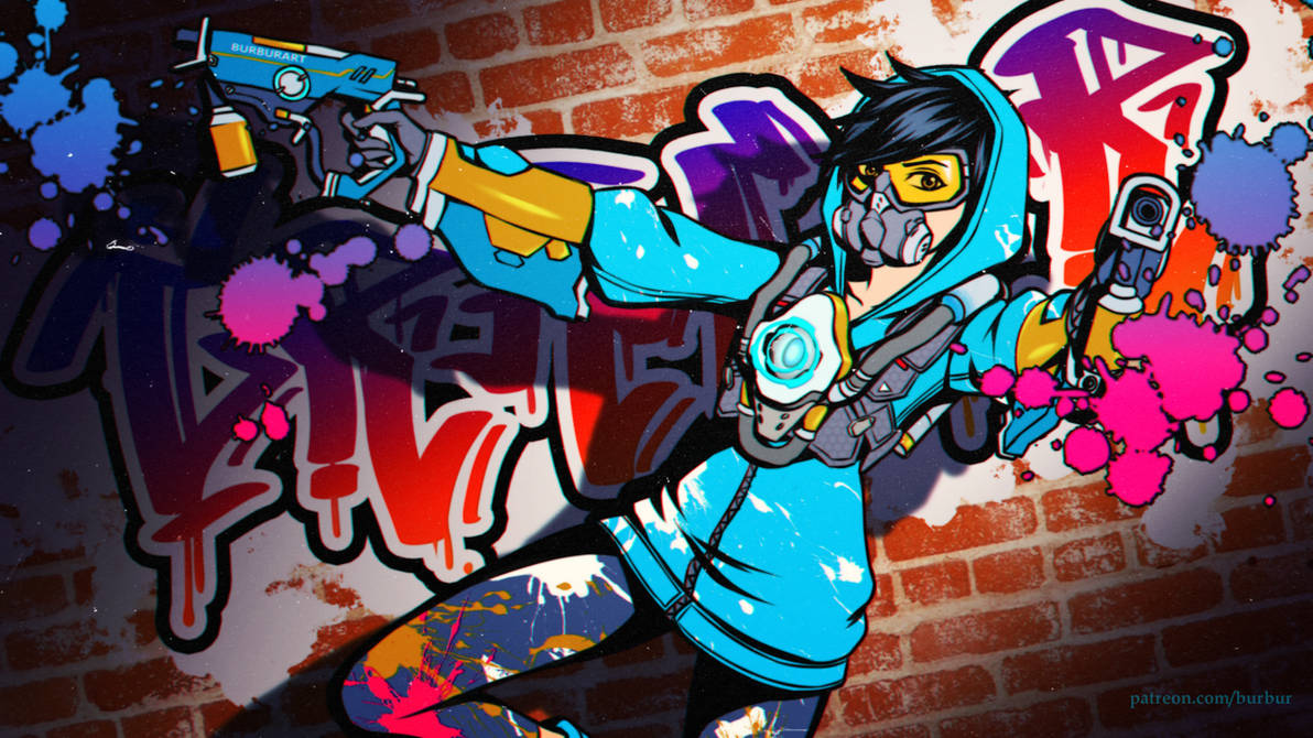 Graffiti Tracer By Burburart On DeviantArt graffiti-tracer-by-burburart-on-deviantart