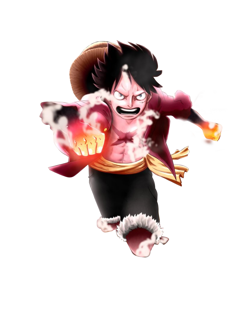 Luffy (OP) - Render by D4rkawaii on DeviantArt