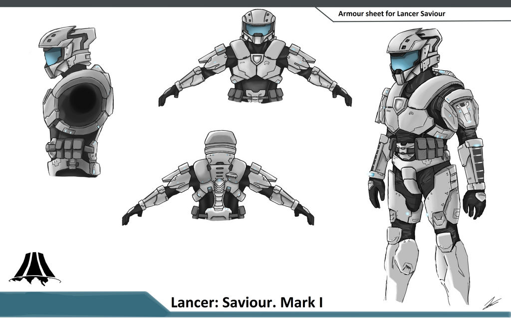 Leader Armor Design Lancer Armor design version 1 by Macbravo on DeviantArt