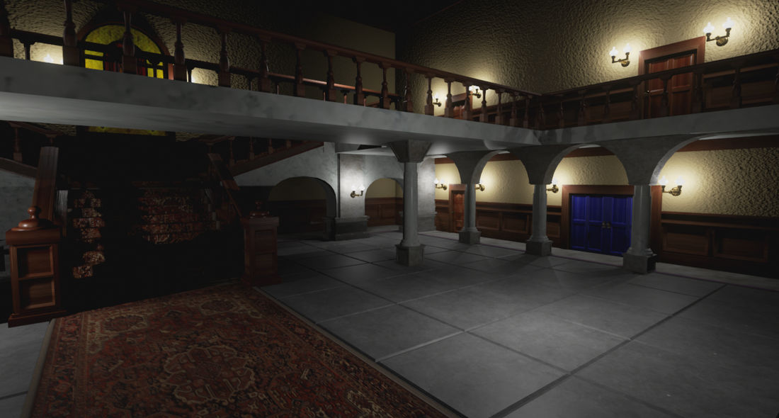 Resident Evil 1 Mansion Grand Hall 1F Right Side By KhorelisSylvari resident-evil-1-mansion-grand-hall-1f-right-side-by-khorelissylvari