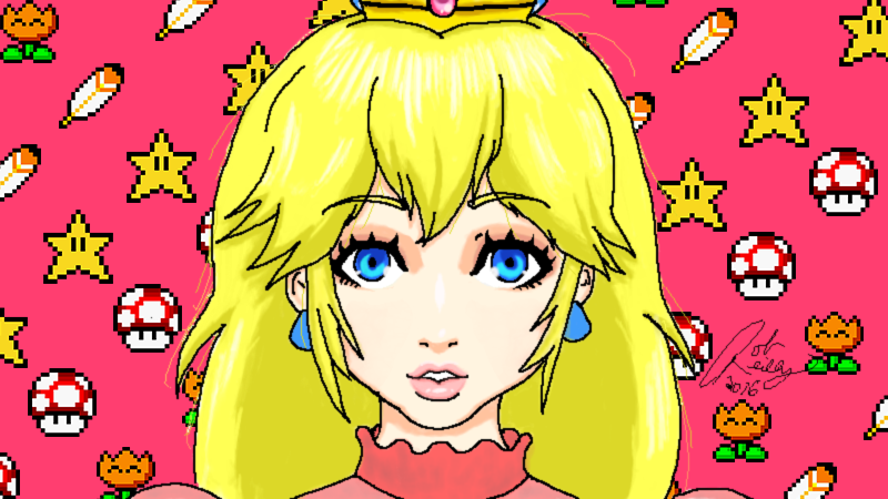Pretty Princess Peach by Son23