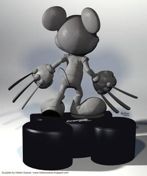 Disney Marvel  Mickey wolv