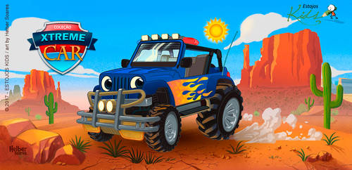 CARRO - (estojos kids) - XTREME CARS