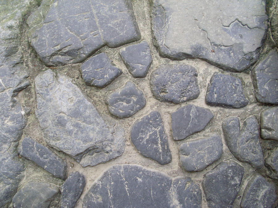 Stone Path Underfoot -Miyijima