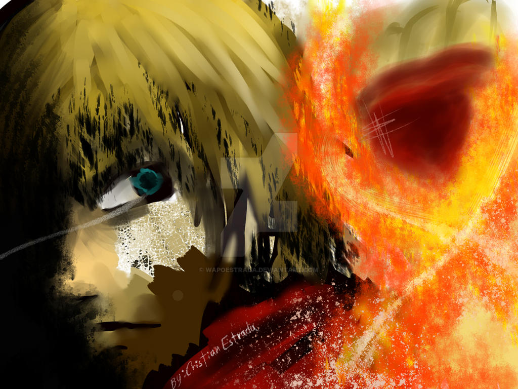 Ken Fire Ken (Street Fighter) by wapoestrada on DeviantArt