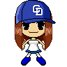 Chibi Girl Blue Avatar