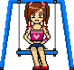 Pixel Jane in the Playground