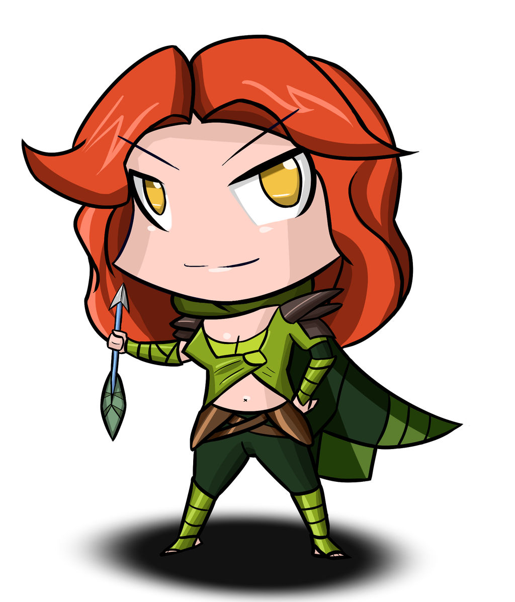 Windranger Chibi by Rensou-kun on DeviantArt