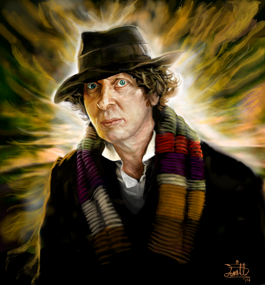 Tom Baker Sticker TOM BAKER by who-fan96 on DeviantArt
