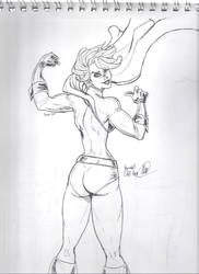 Powergirl Sketch