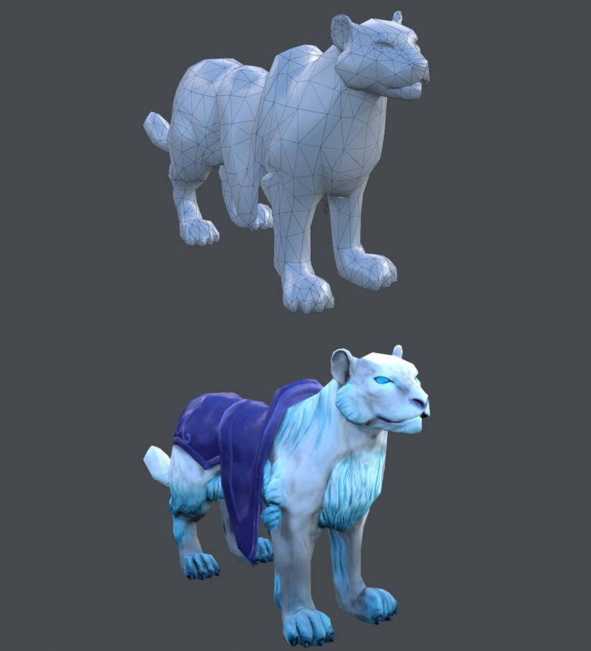 Mirana Mount Rabbit Mirana mount wire and textured by finskninja on DeviantArt