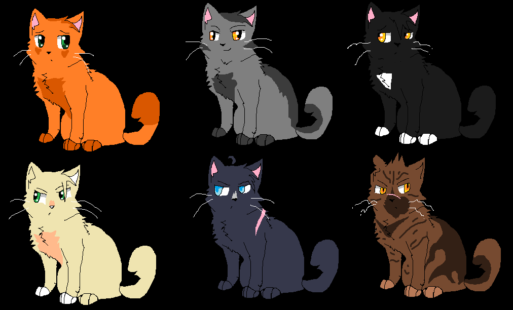 Warrior Cats - The first arc character compilation