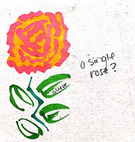 a single rose