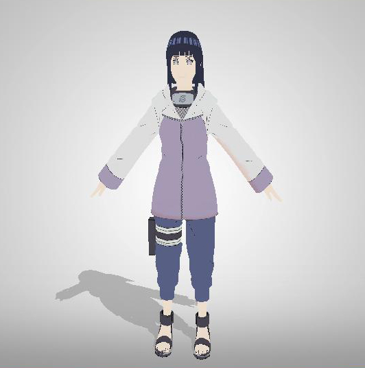 MMD Hinata - naruto shippuden DL