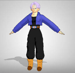 Trunks - Dragonball Z - MMD Model Download