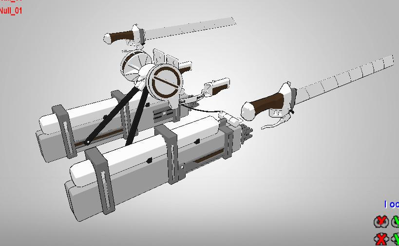 Three Dimensional Maneuver Gear - MMD by narutoxbase on DeviantArt