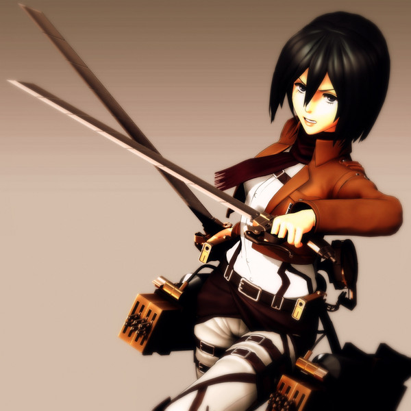 MMD - Mikasa Ackerman 2