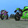 Kawasaki Ninja ZX-10R Motorcycle MMD DL