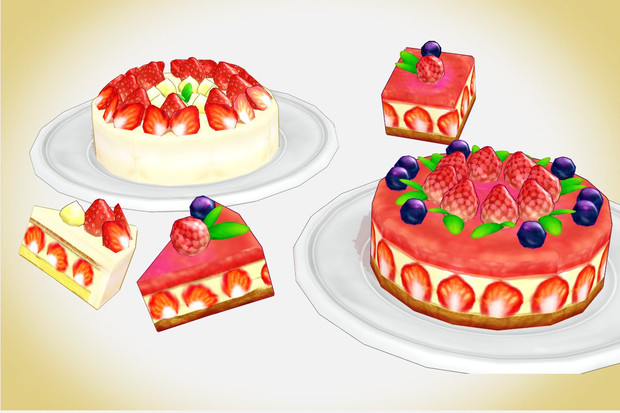 Snack Mmd Strawberry Cake MMD DL by narutoxbase on DeviantArt