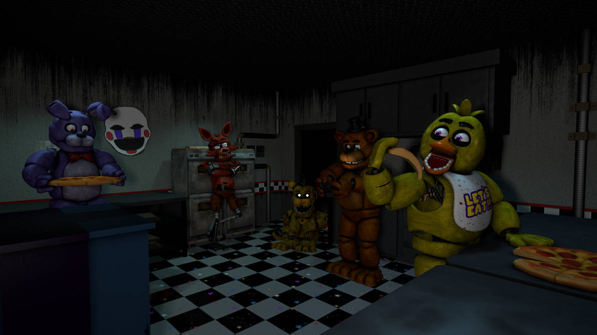 Fnaf UCN Kitchen By SuperSonicThomas On DeviantArt fnaf-ucn-kitchen-by-supersonicthomas-on-deviantart