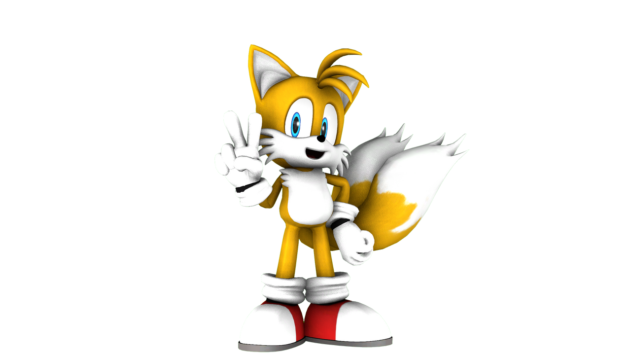 Tails Render by SuperSonicThomas on DeviantArt