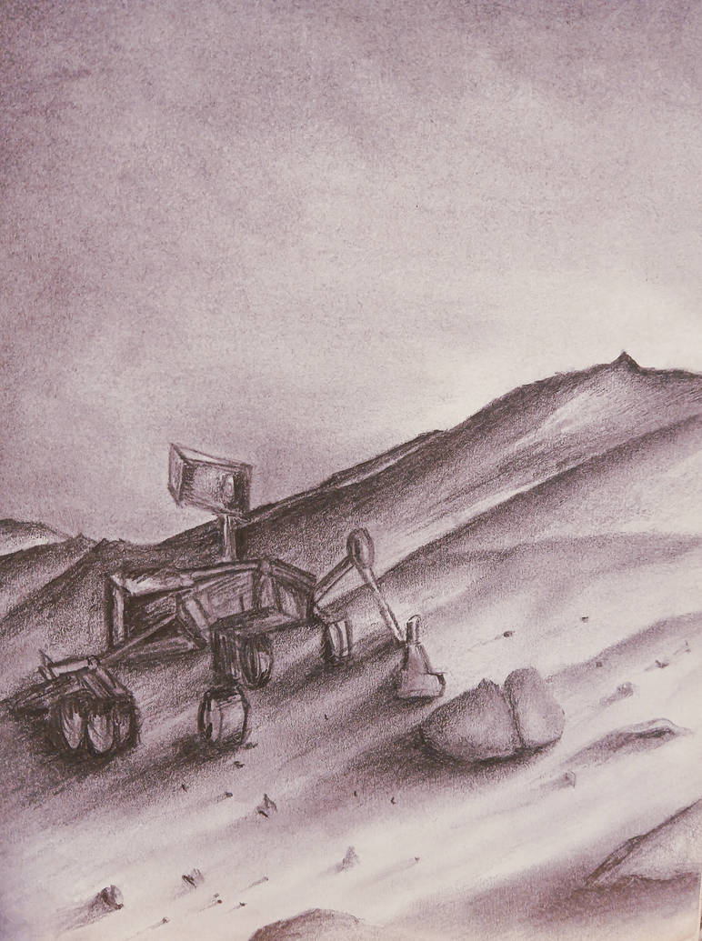 Lonely Mars Rover by Sheza136 on DeviantArt