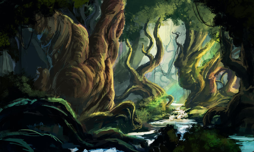 Threadbare Deep Forrest Deep forest by GoatsForBreakfast on DeviantArt