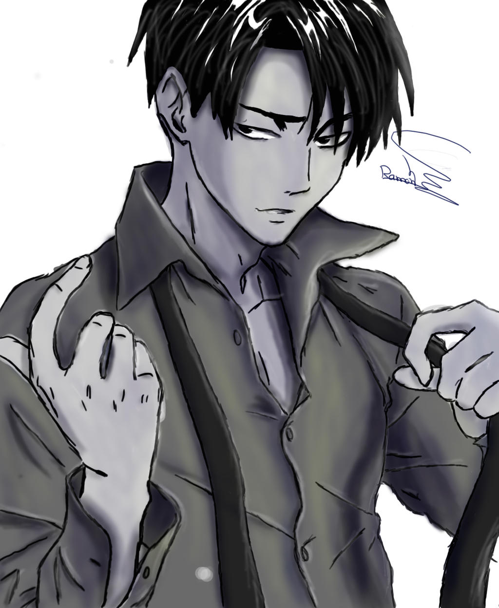 Levi Ackerman Shingeki No Kyojin By kramu On Deviantart Levi Ackerman Shingeki No Kyojin By kramu On Deviantart